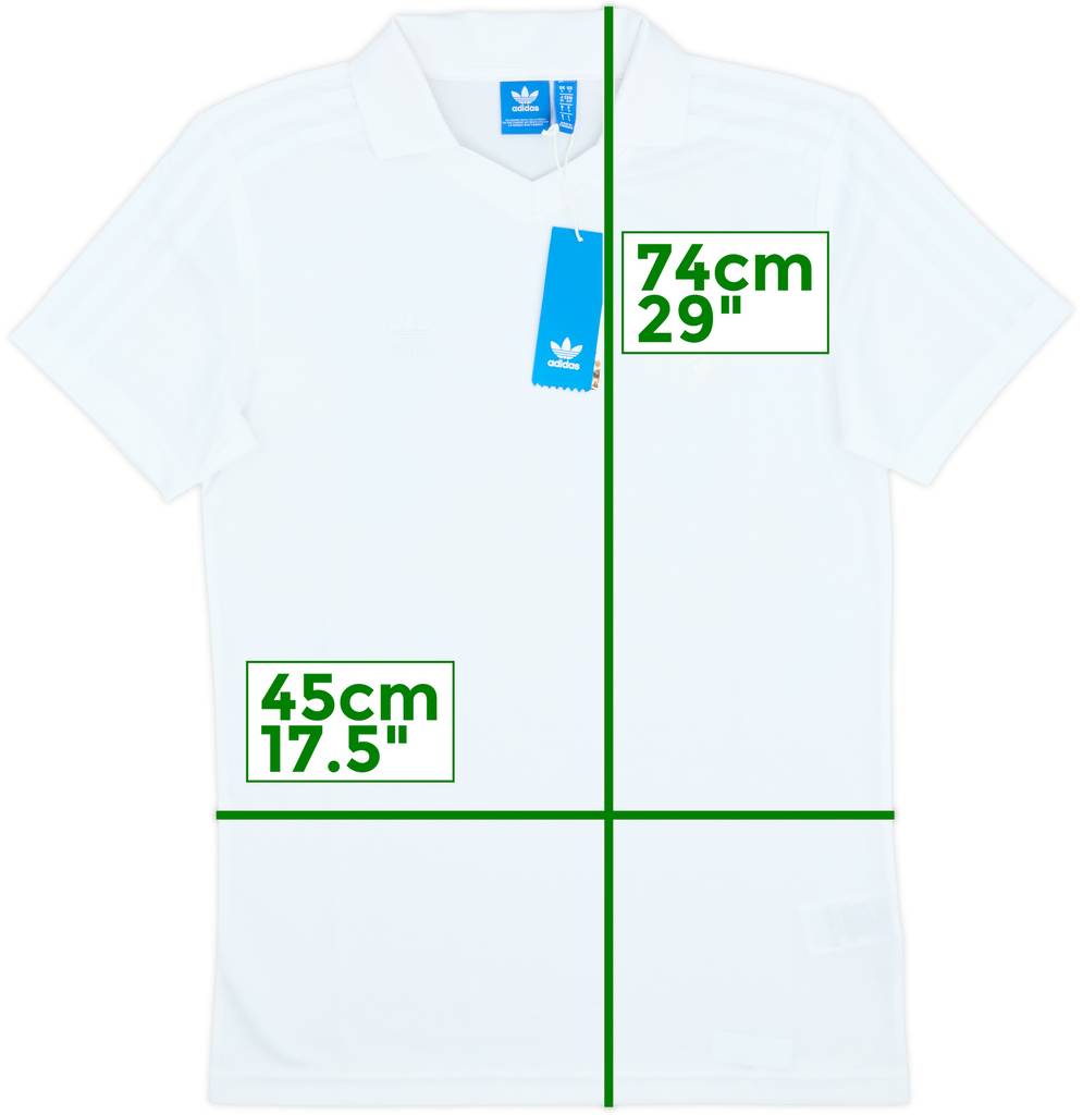 2017 Real Madrid adidas Originals Retro Style Polo Shirt (S)