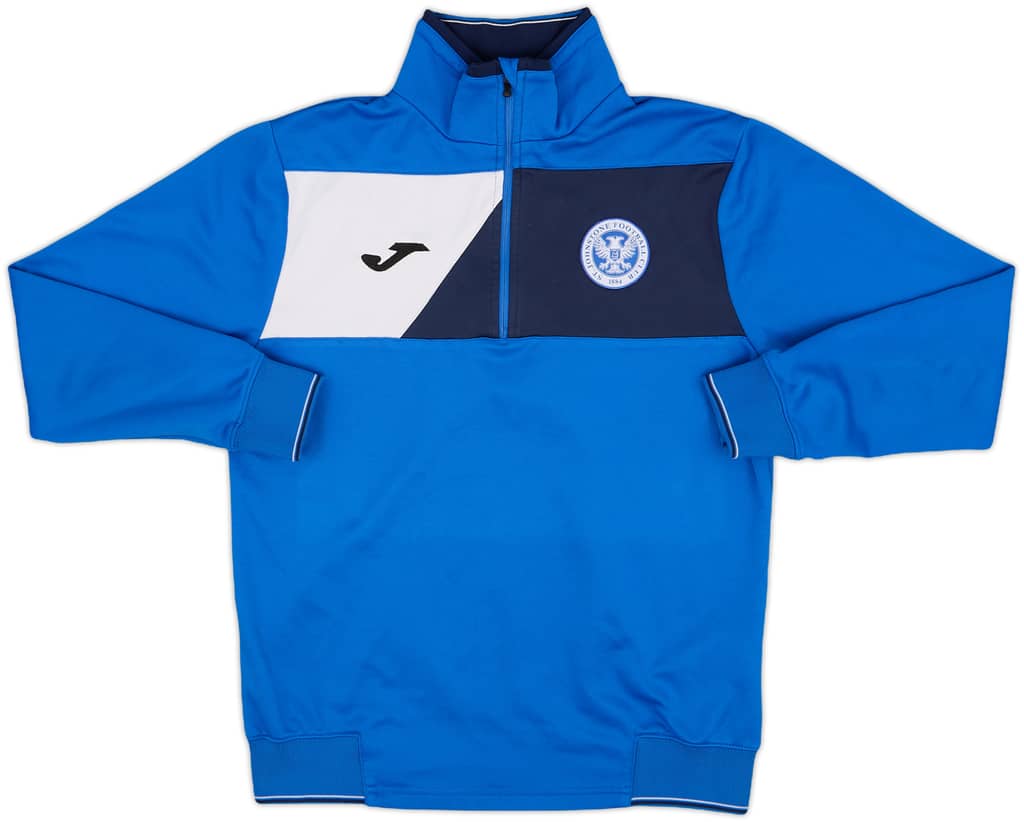2016-17 St Johnstone Joma 1/2 Zip Drill Top - 8/10 - (L.Boys)