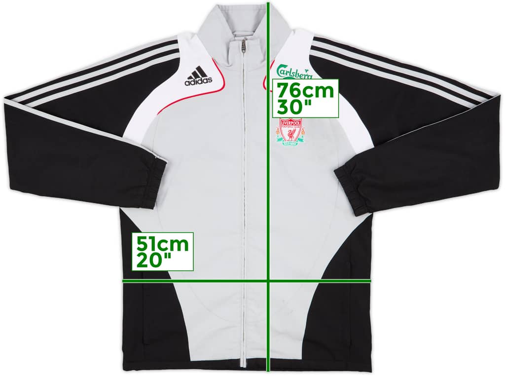 2009-10 Liverpool adidas Track Jacket - 6/10 - (S)
