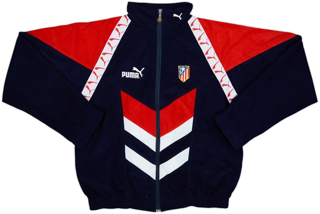 1994-96 Atletico Madrid Puma Track Jacket - 8/10 - (XL)