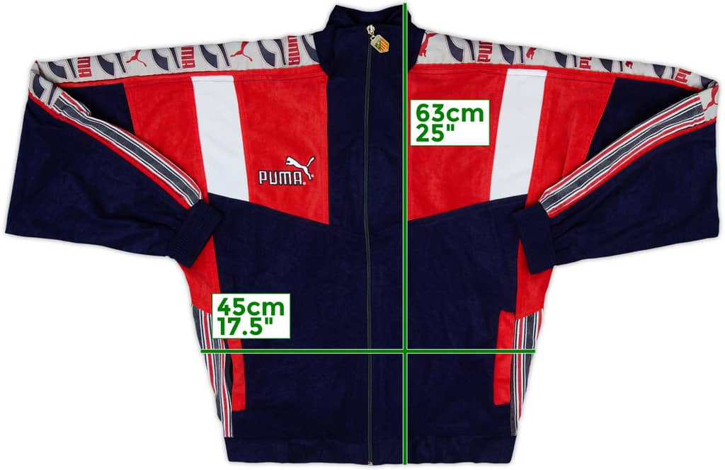 1994-96 Atletico Madrid Puma Track Jacket - 6/10 - (M)
