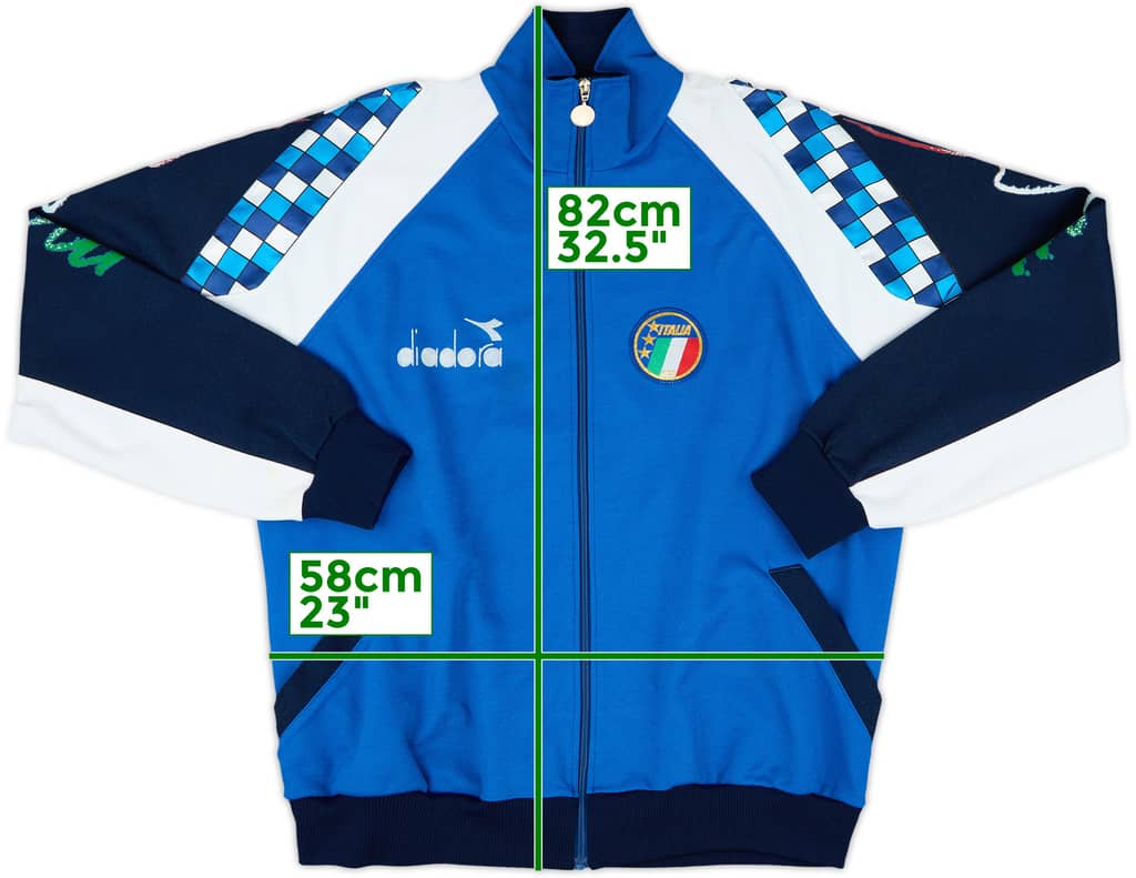 1990 Italy Diadora Track Jacket - 7/10 - (XL)