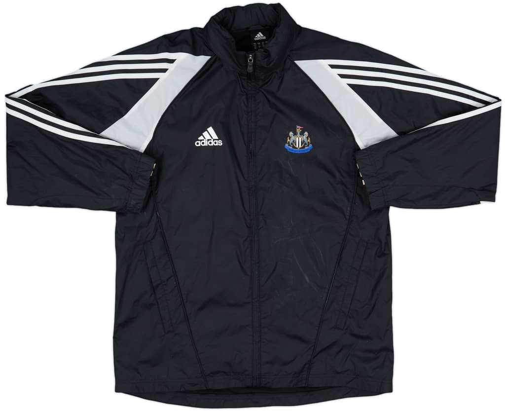 2005-06 Newcastle adidas Hooded Rain Coat - 8/10 - (S)
