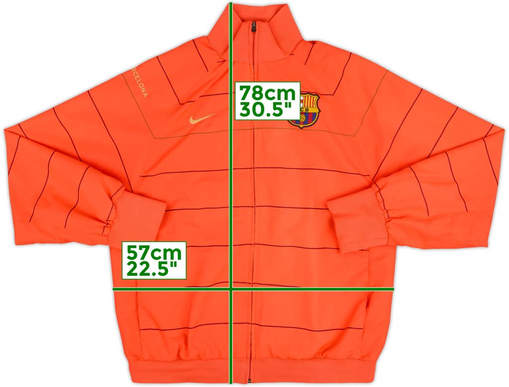 2008-09 Barcelona Nike Track Jacket - 9/10 - (L)