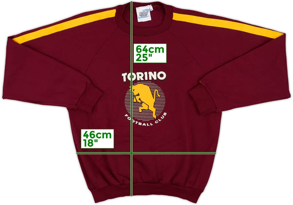 1990-91 Torino Le Felpe Dei Grande Sweat Top - 8/10 - (M)