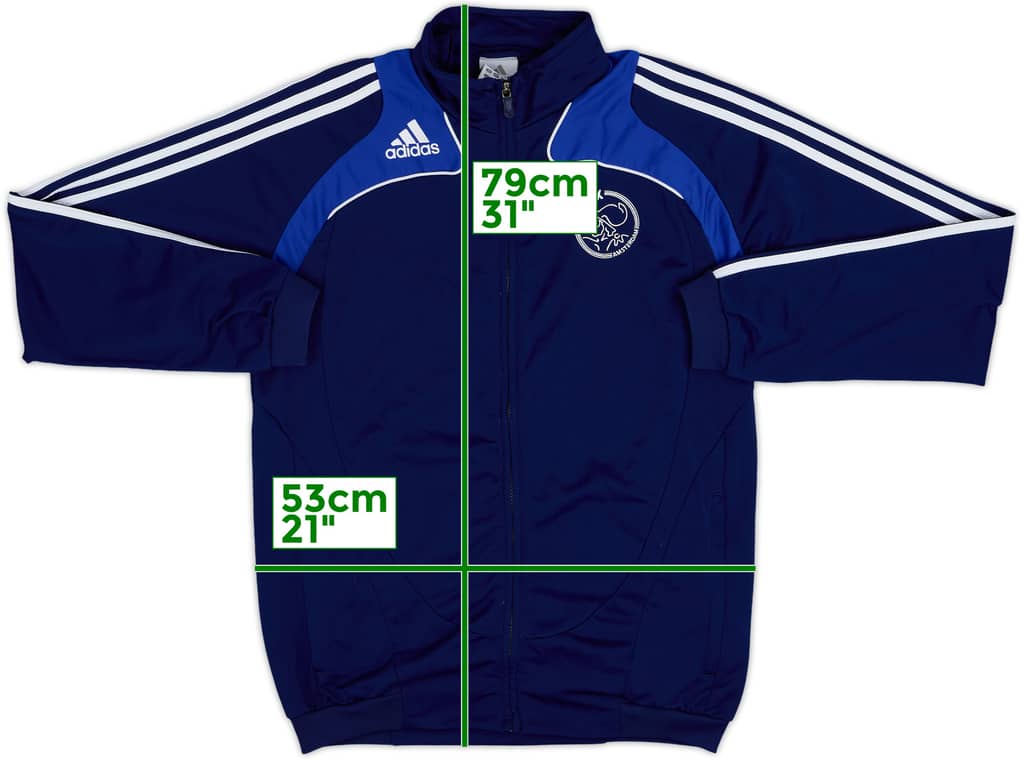2008-09 Ajax adidas Track Jacket - 8/10 - (M)
