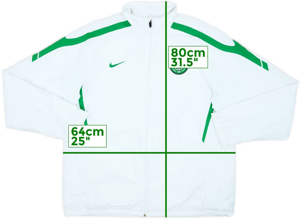 2010-11 Celtic Nike Track Jacket - 8/10 - (XL)