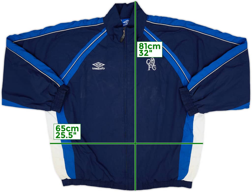1997-98 Chelsea Umbro Track Jacket - 8/10 - (XL)
