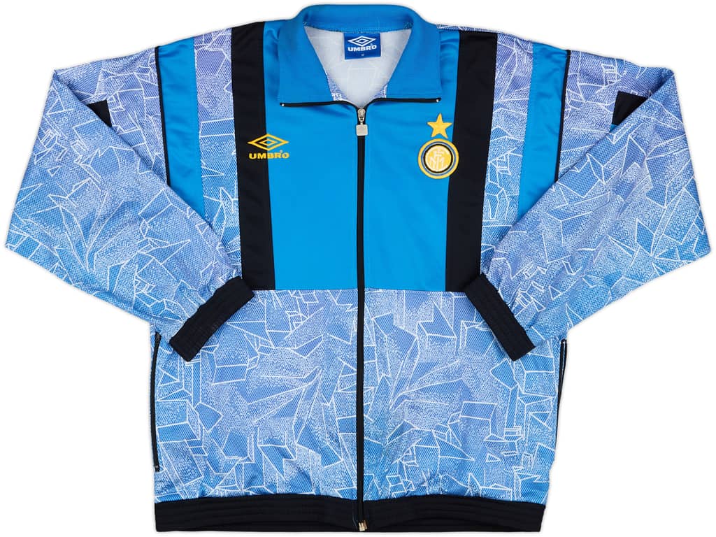 1997-98 Inter Milan Umbro Track Jacket - 8/10 - (M)