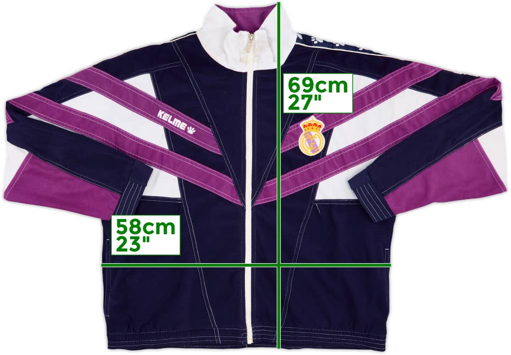 1997-98 Real Madrid Kelme Track Jacket - 7/10 - (M)