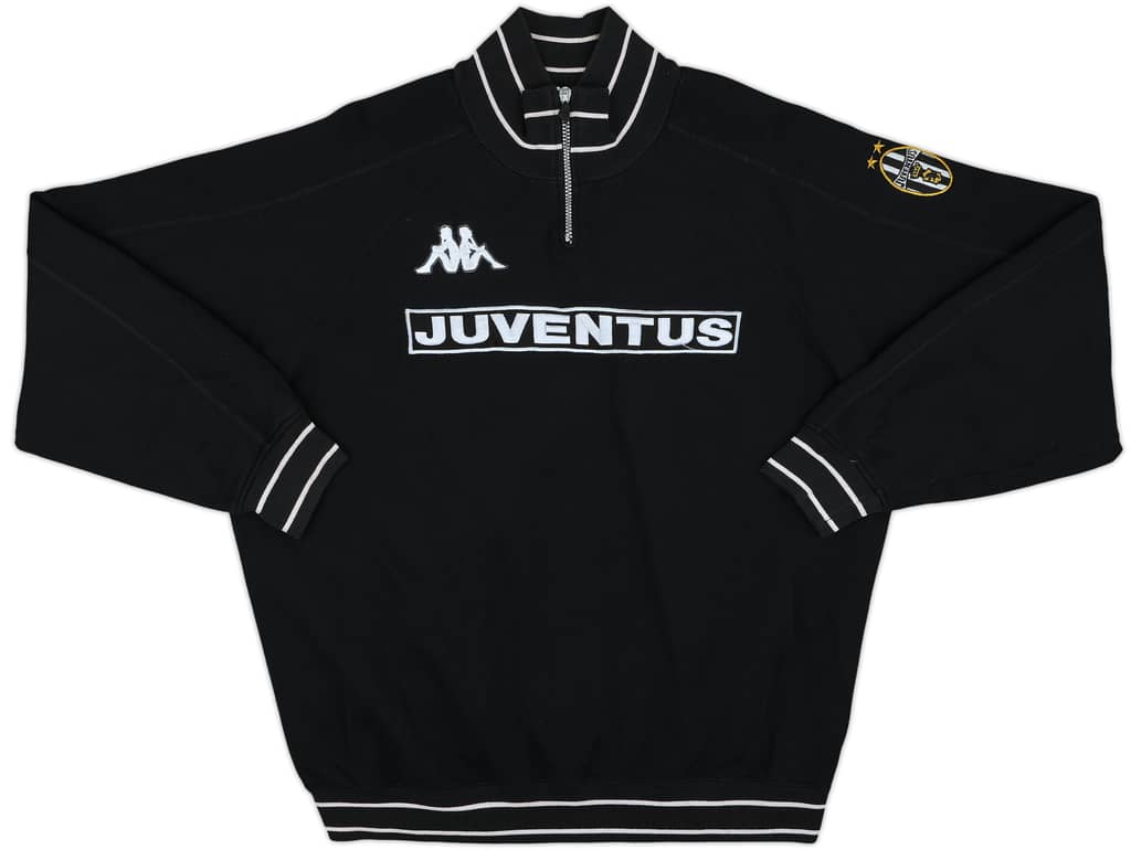1998-99 Juventus Kappa 1/4 Zip Drill Top - 8/10 - (XXL)