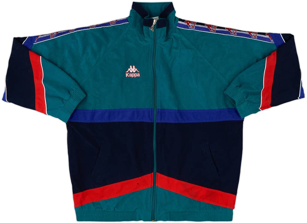 1995-96 Barcelona Kappa Track Jacket - 5/10 - (XL)