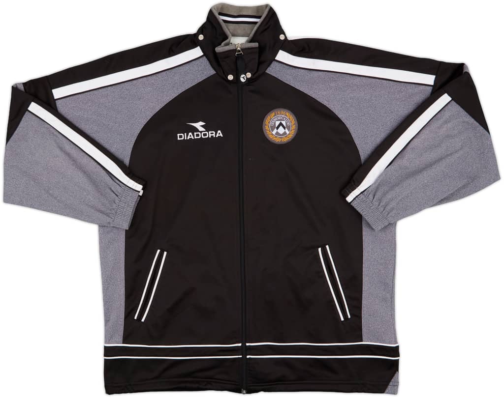 2000-01 Udinese Diadora Hooded Track Jacket - 8/10 - (XXL)