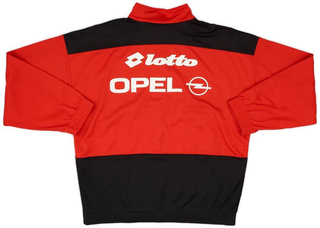 1994-95 AC Milan Lotto 1/4 Zip Track Jacket - 8/10 - (S)