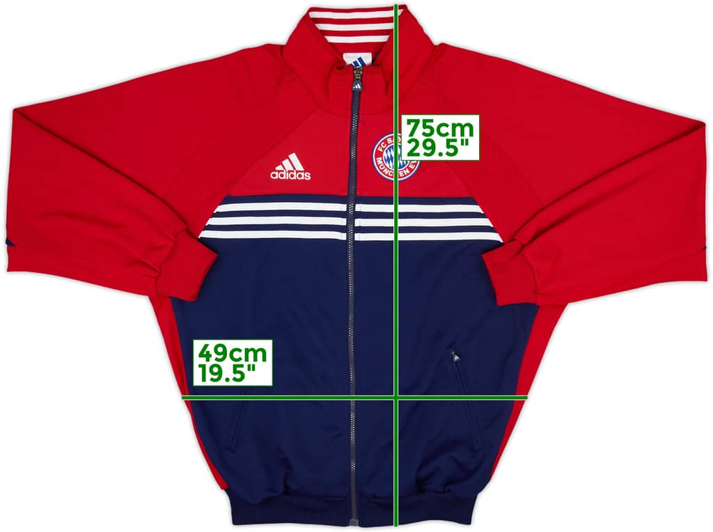 1998-99 Bayern Munich adidas Track Jacket - 8/10 - (M/L)
