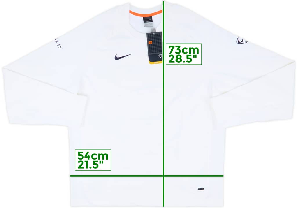2005-06 Valencia Nike Sweat Top (L)