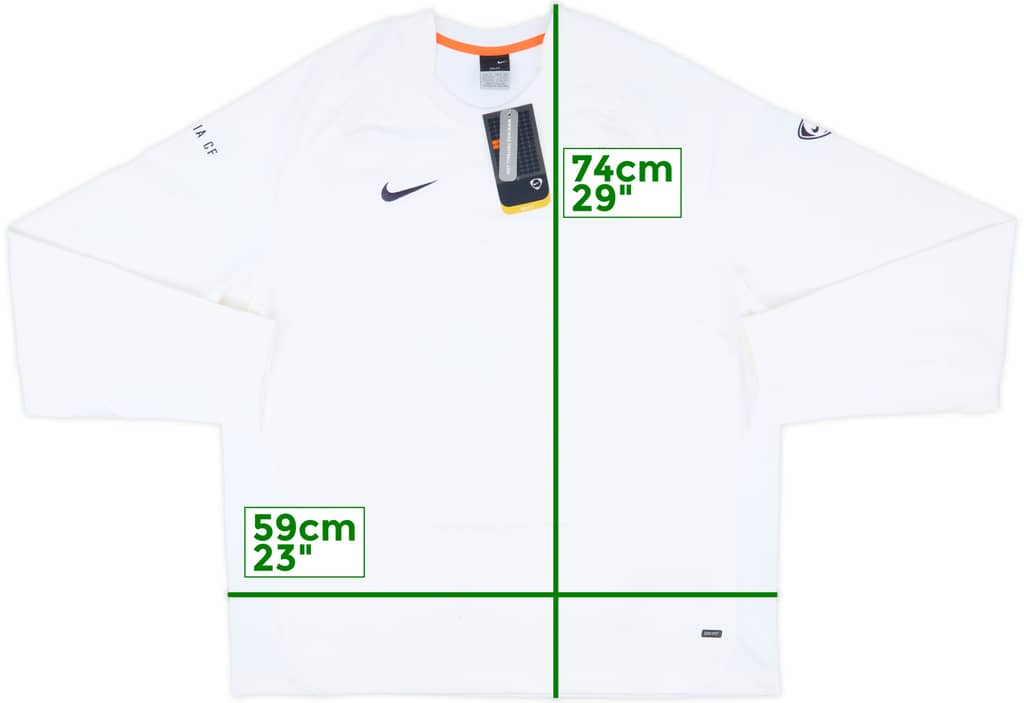 2005-06 Valencia Nike Sweat Top (XL)