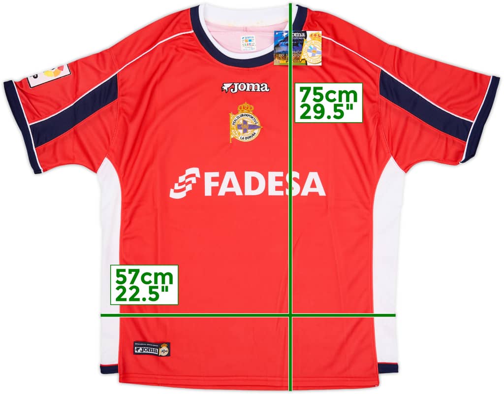 2002-03 Deportivo de La Coruna Third Shirt (XL)