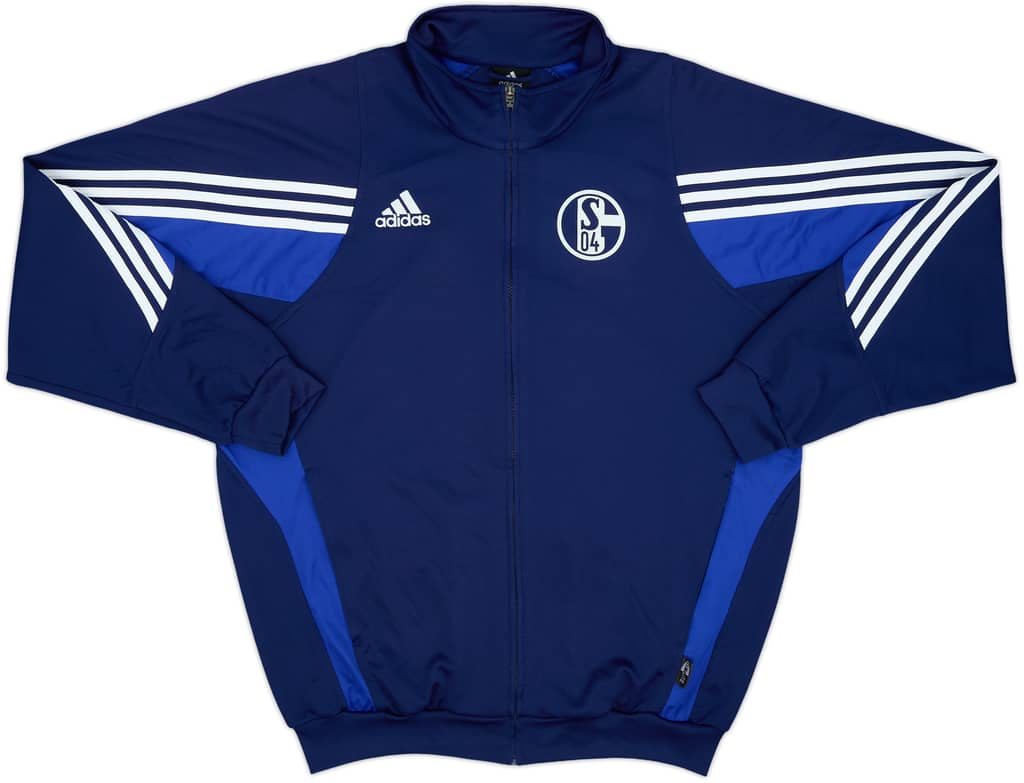 2003-04 Schalke adidas Track Jacket - 7/10 - (XL)