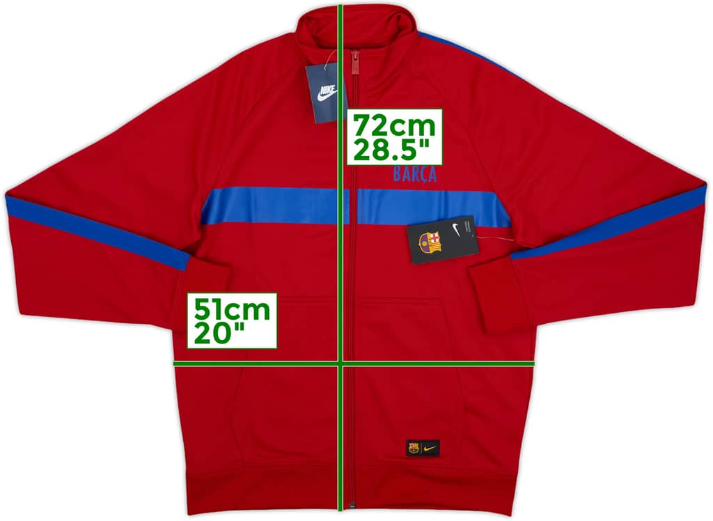 2016-17 Barcelona Nike Track Jacket (M)
