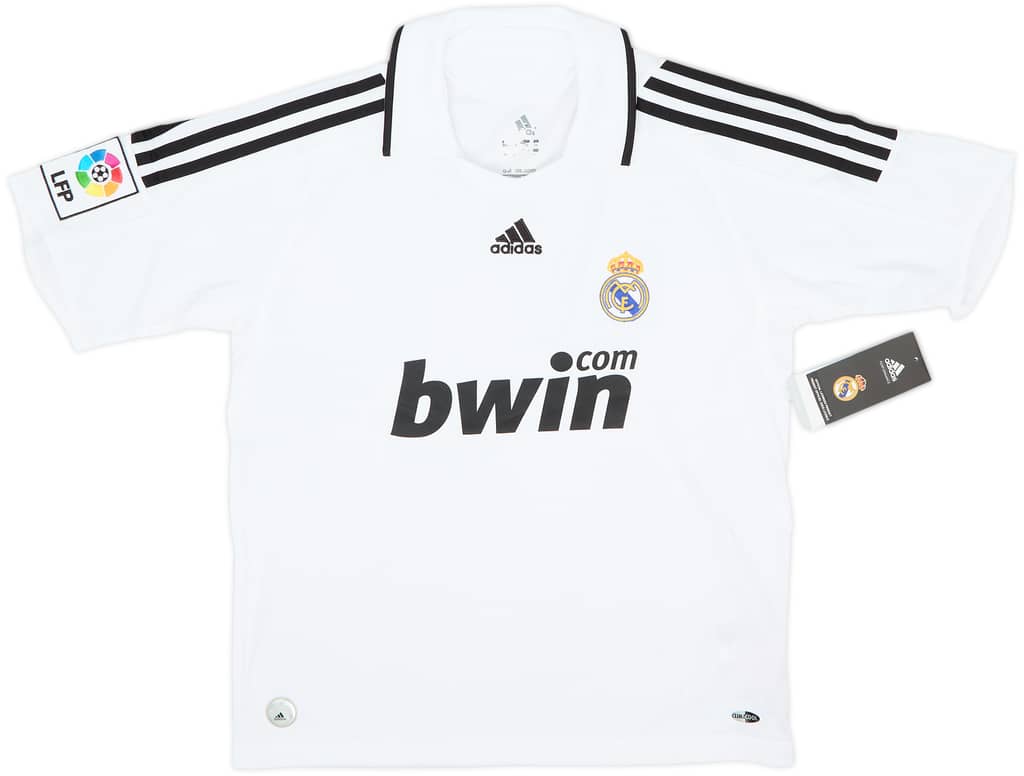2008-09 Real Madrid Camiseta Local (M.Boys)