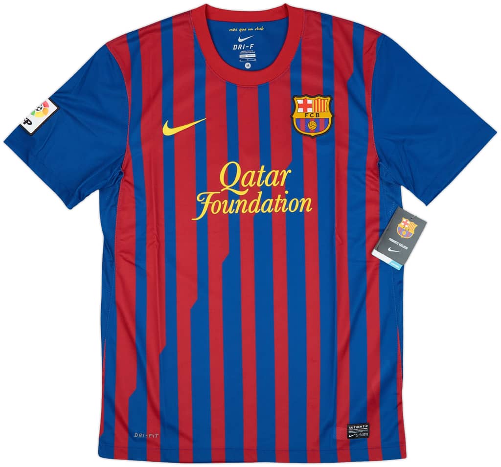 2011-12 Barcelona Home Shirt Messi #10 (M)