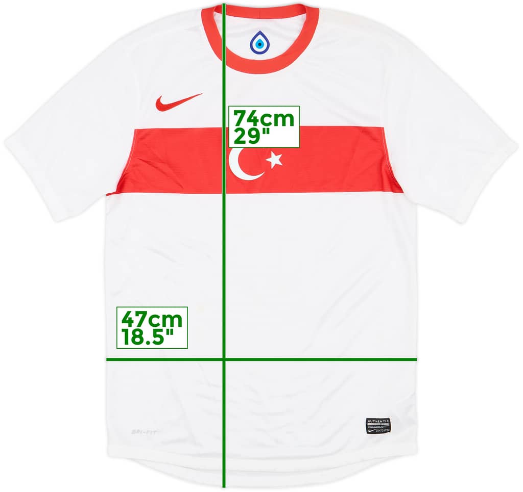 2010-11 Turkey Away Shirt - 8/10 - (S)