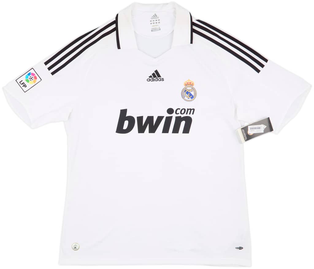 2008-09 Real Madrid Home Shirt (XL)