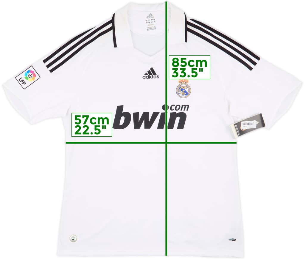 2008-09 Real Madrid Home Shirt (XL)