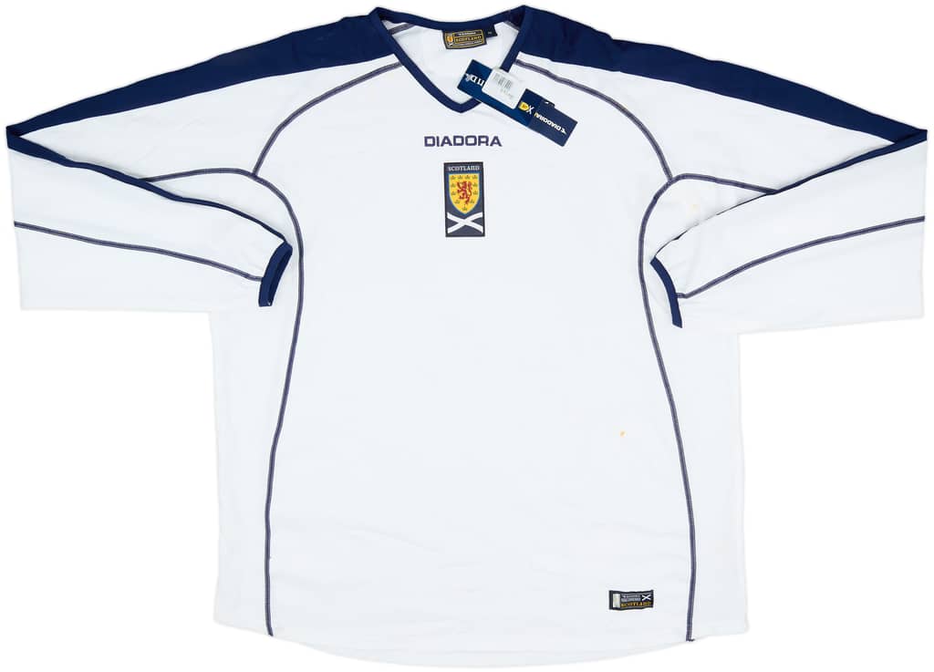 2003-05 Scotland Away L/S Shirt (XXL)