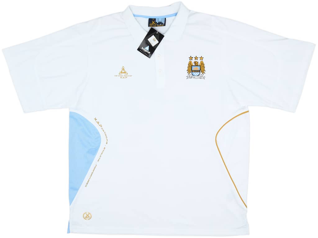 2007-08 Manchester City Le Coq Sportif Polo Shirt (4XL)