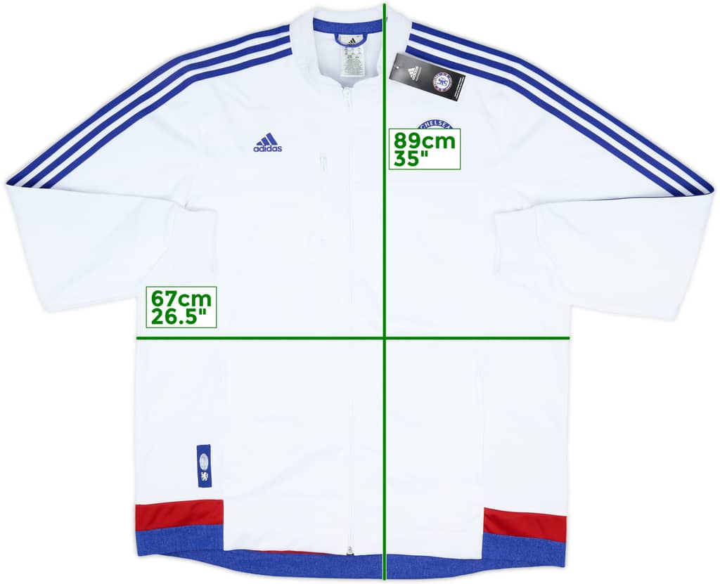2015-16 Chelsea adidas Track Jacket (XXL)