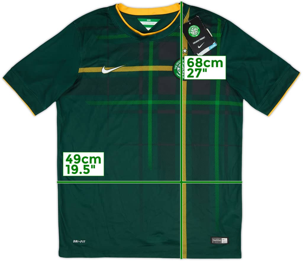 2014-15 Celtic Away Shirt (XL.Boys)