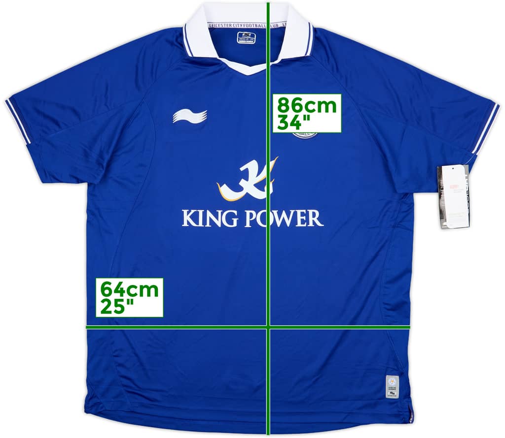 2011-12 Leicester City Home Shirt (XXL)