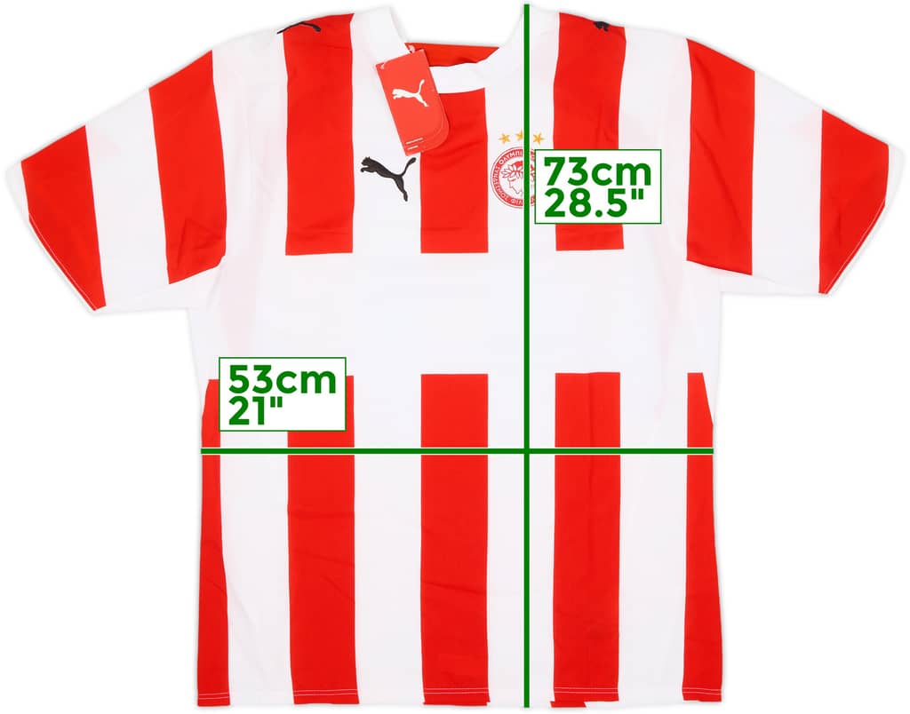 2006-07 Olympiakos Home Shirt (M)