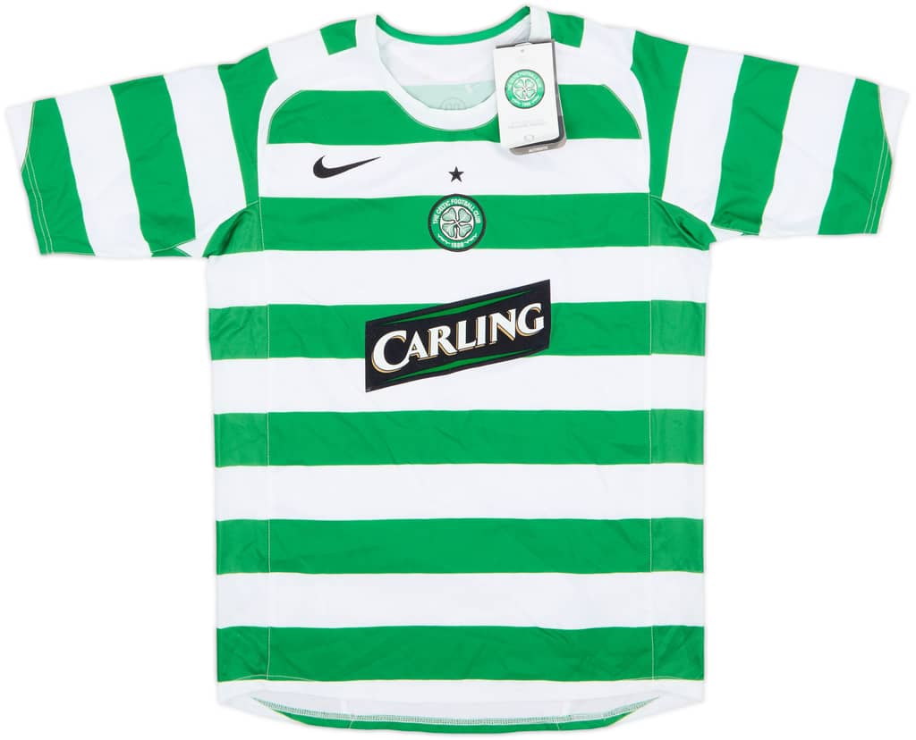 2005-07 Celtic Home Shirt (XL.Boys)