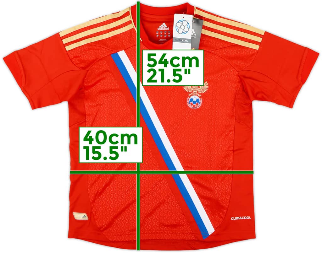 2012-14 Russia Home Shirt (XS.Boys)