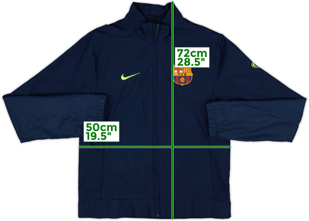 2009-10 Barcelona Nike Track Jacket - 7/10 - (S)
