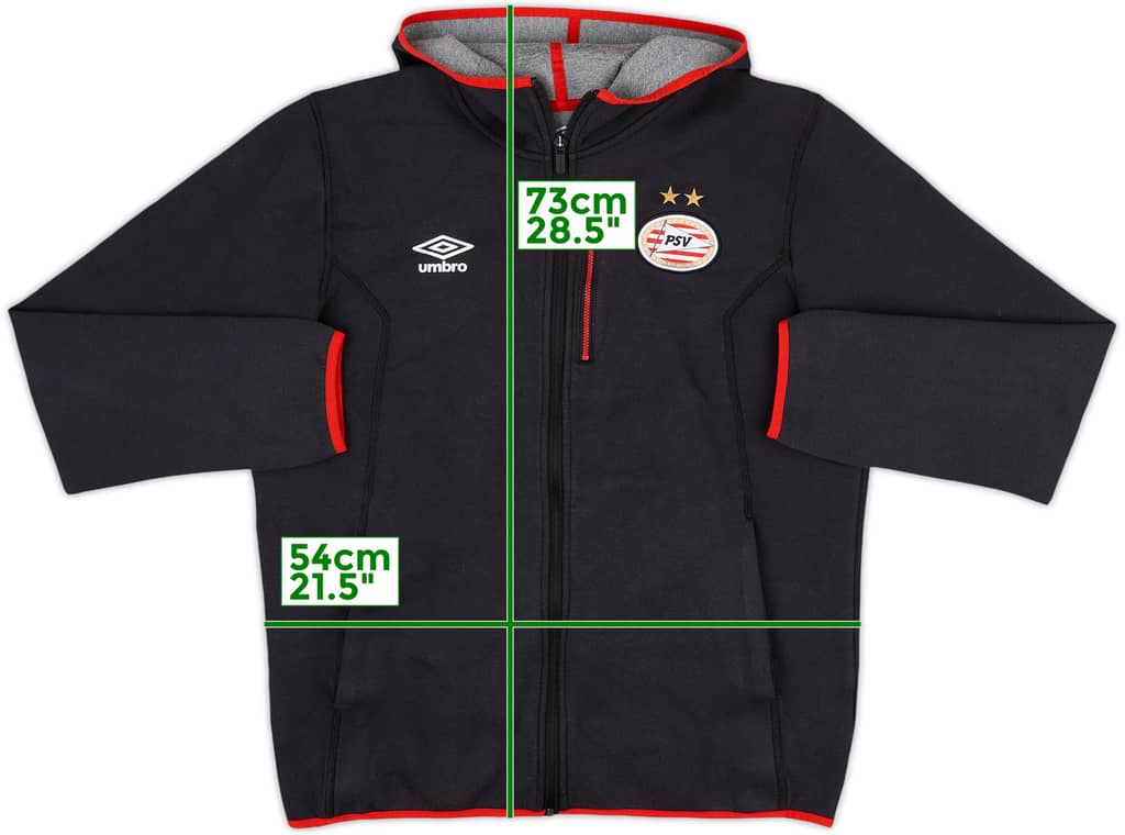 2015-16 PSV Umbro Hooded Track Jacket - 9/10 - (L)