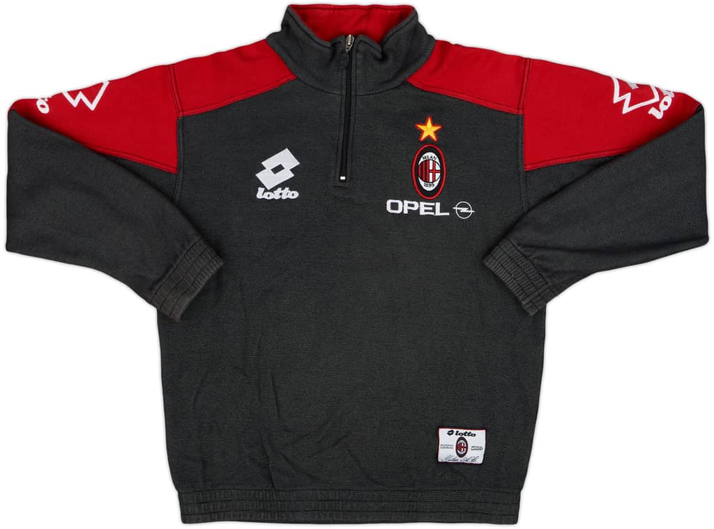 1995-96 AC Milan Lotto Track Jacket - 9/10 - (L)