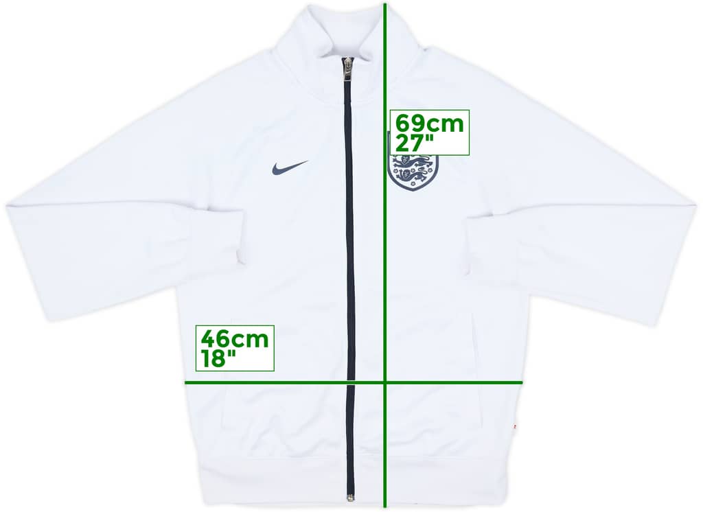 2013-14 England Nike Track Jacket - 8/10 - (S)