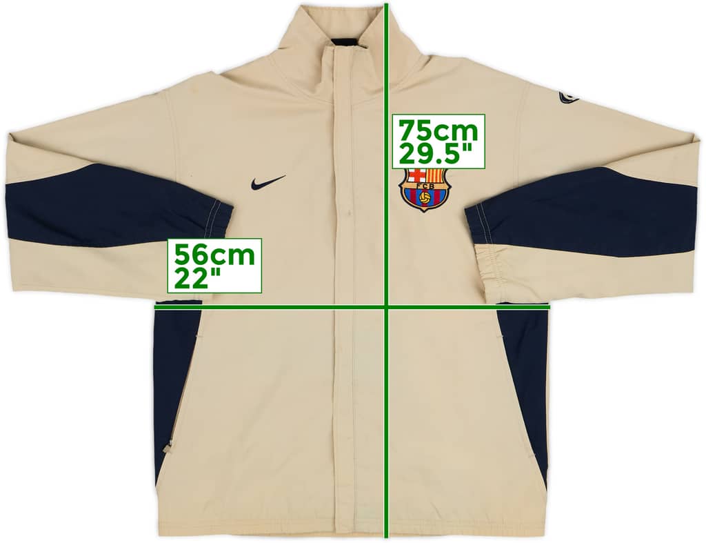 2003-04 Barcelona Nike Track Jacket - 5/10 - (M)