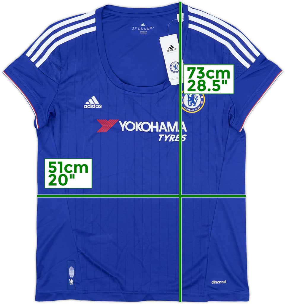 2015-16 Chelsea Home Shirt (Women's XL)