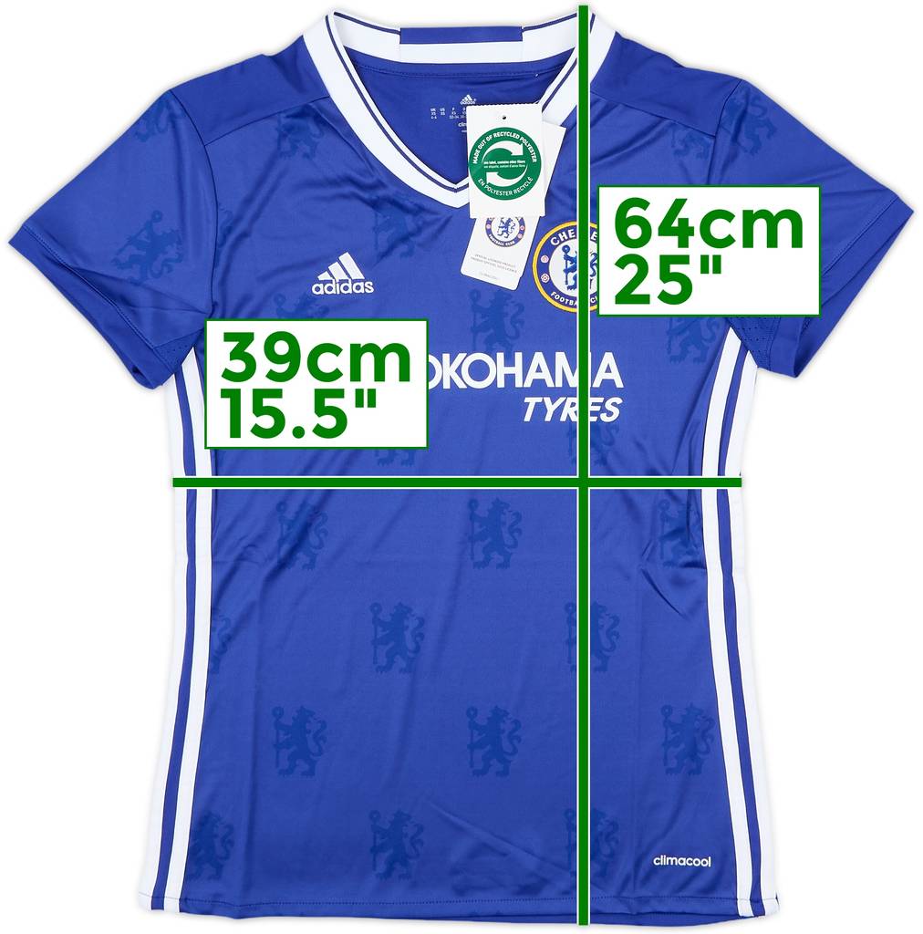 2016-17 Chelsea Home Shirt (Women's XS)