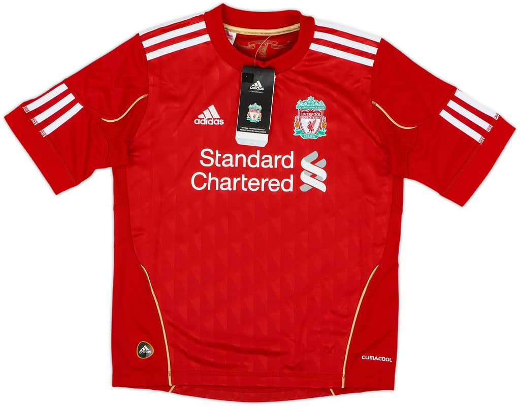 2010-12 Liverpool Home Shirt (S.Boys)