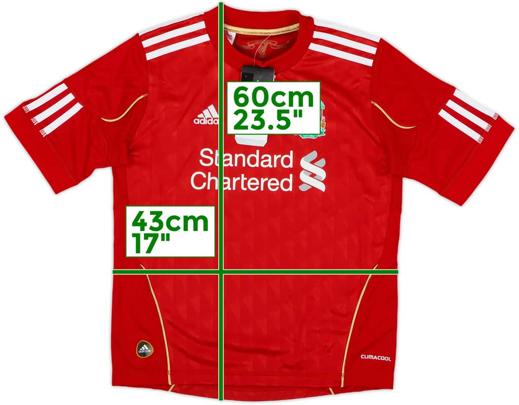 2010-12 Liverpool Home Shirt (S.Boys)