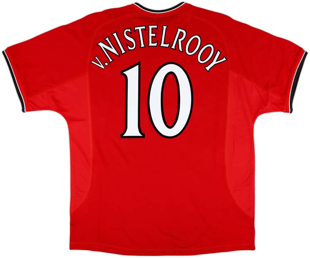 2000-02 Manchester United Home Shirt V.Nistelrooy #10 (XL)