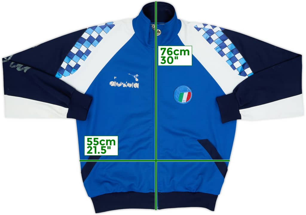 1990 Italy Diadora Track Jacket - 4/10 - (L)
