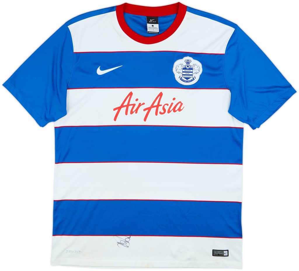 2015-16 QPR Signed Home Shirt - 5/10 - (L)