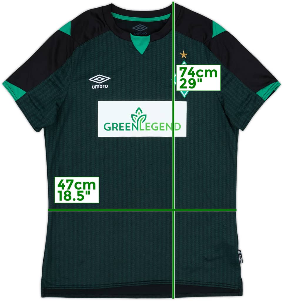 2021-22 Werder Bremen Third Shirt - 9/10 - (M)